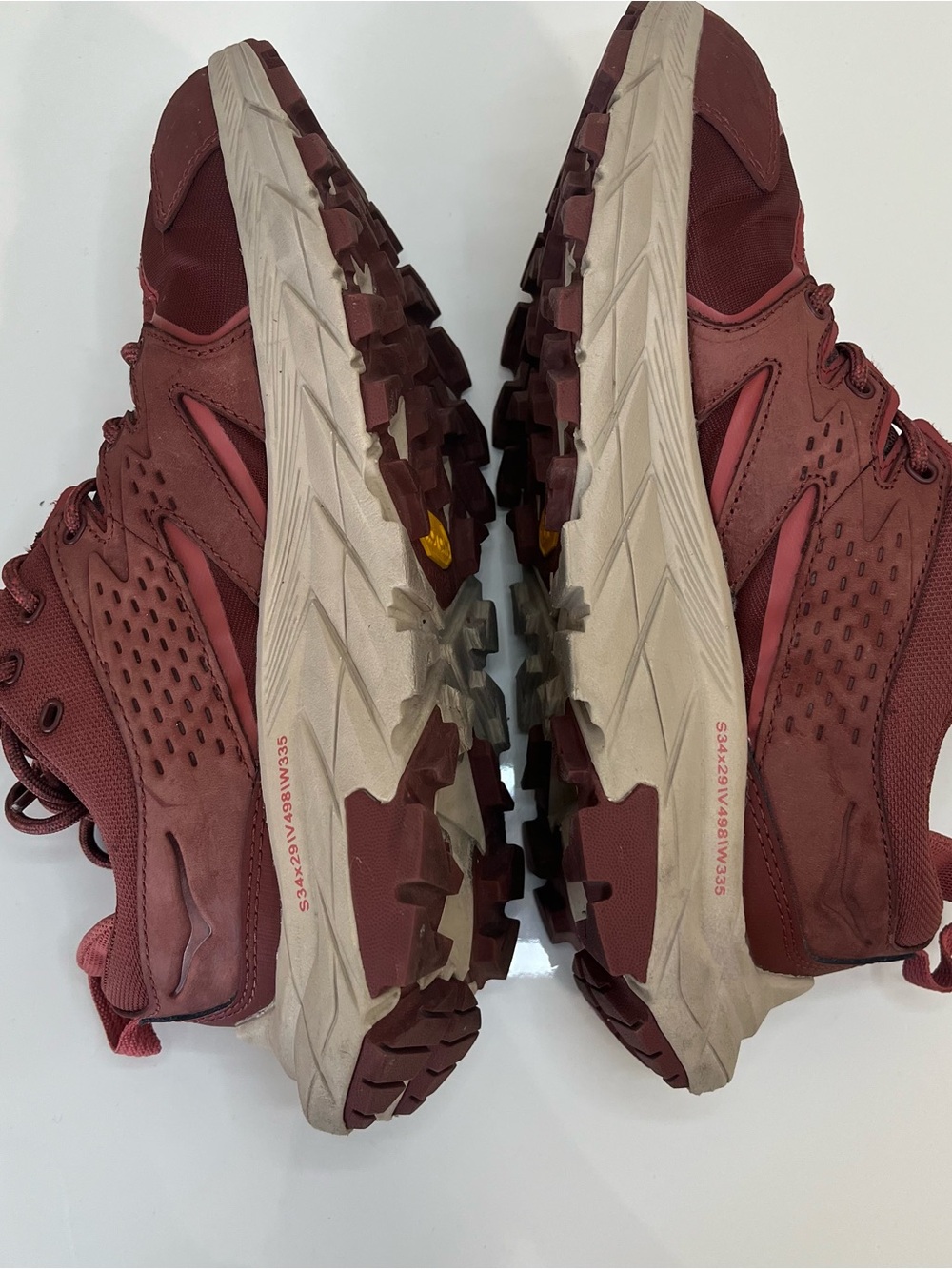 Hoka Anacapa Low GTX Cherry Mahogany/ Hot Sauce 1119373 Size 7.5 - Picture 6 of 8